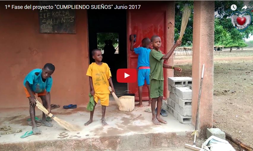 1ª Fase del proyecto "CUMPLIENDO SUEÑOS" Junio 2017